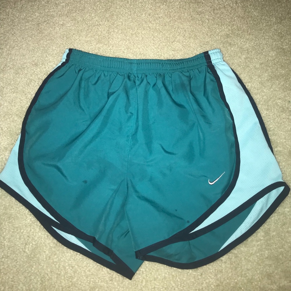Aqua Nike shorts